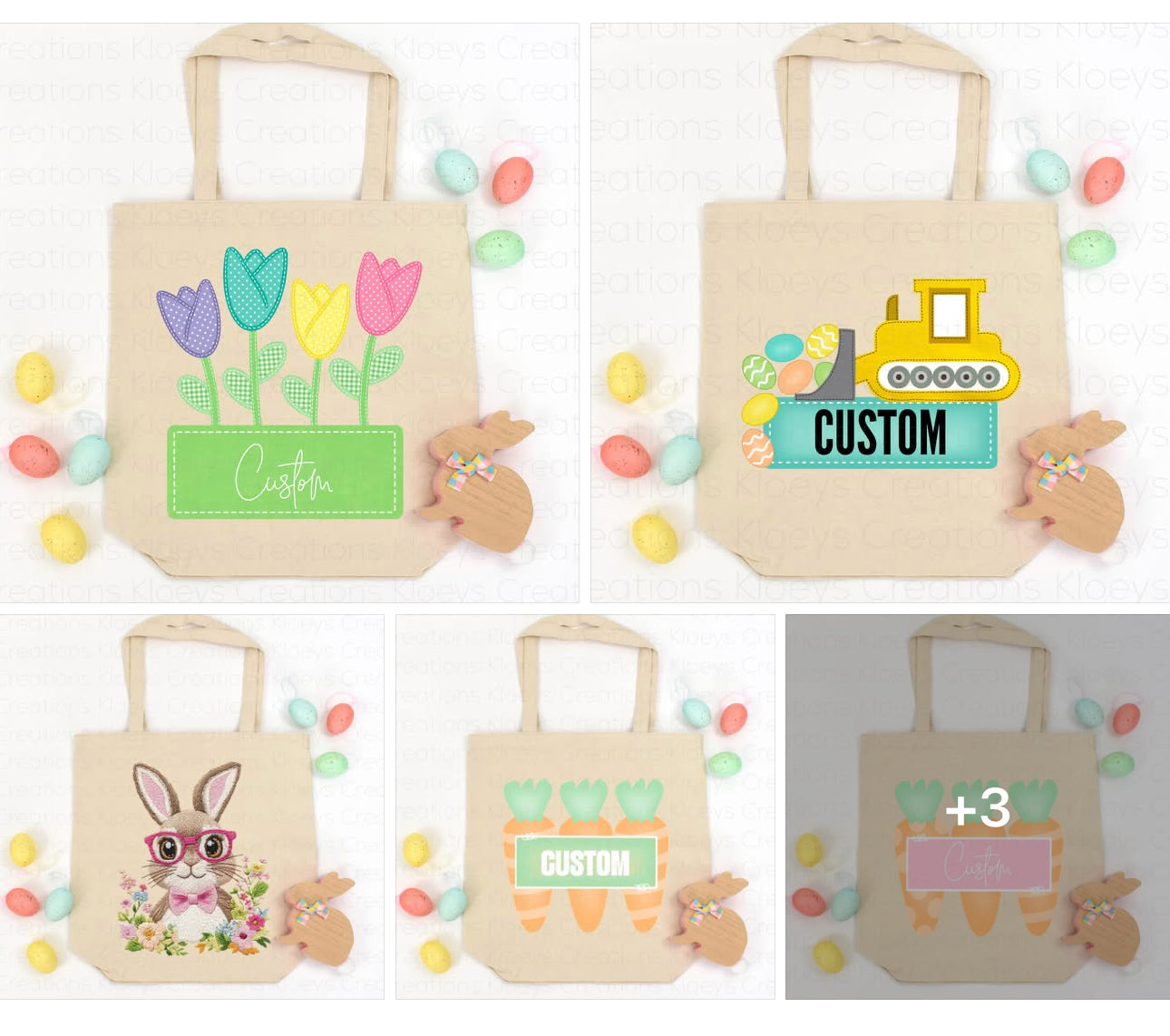 2025 Easter totes