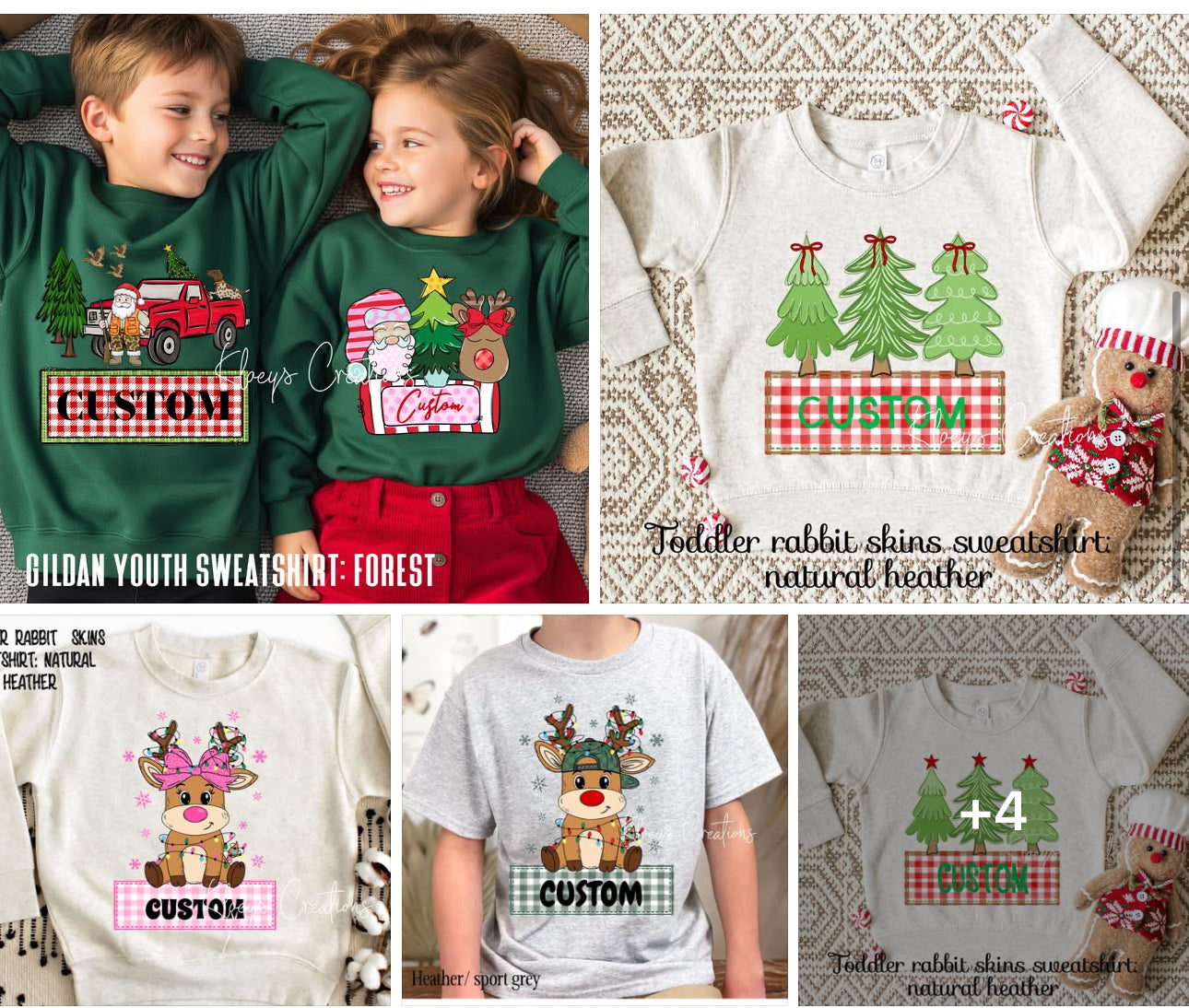 2025 custom Christmas name tees