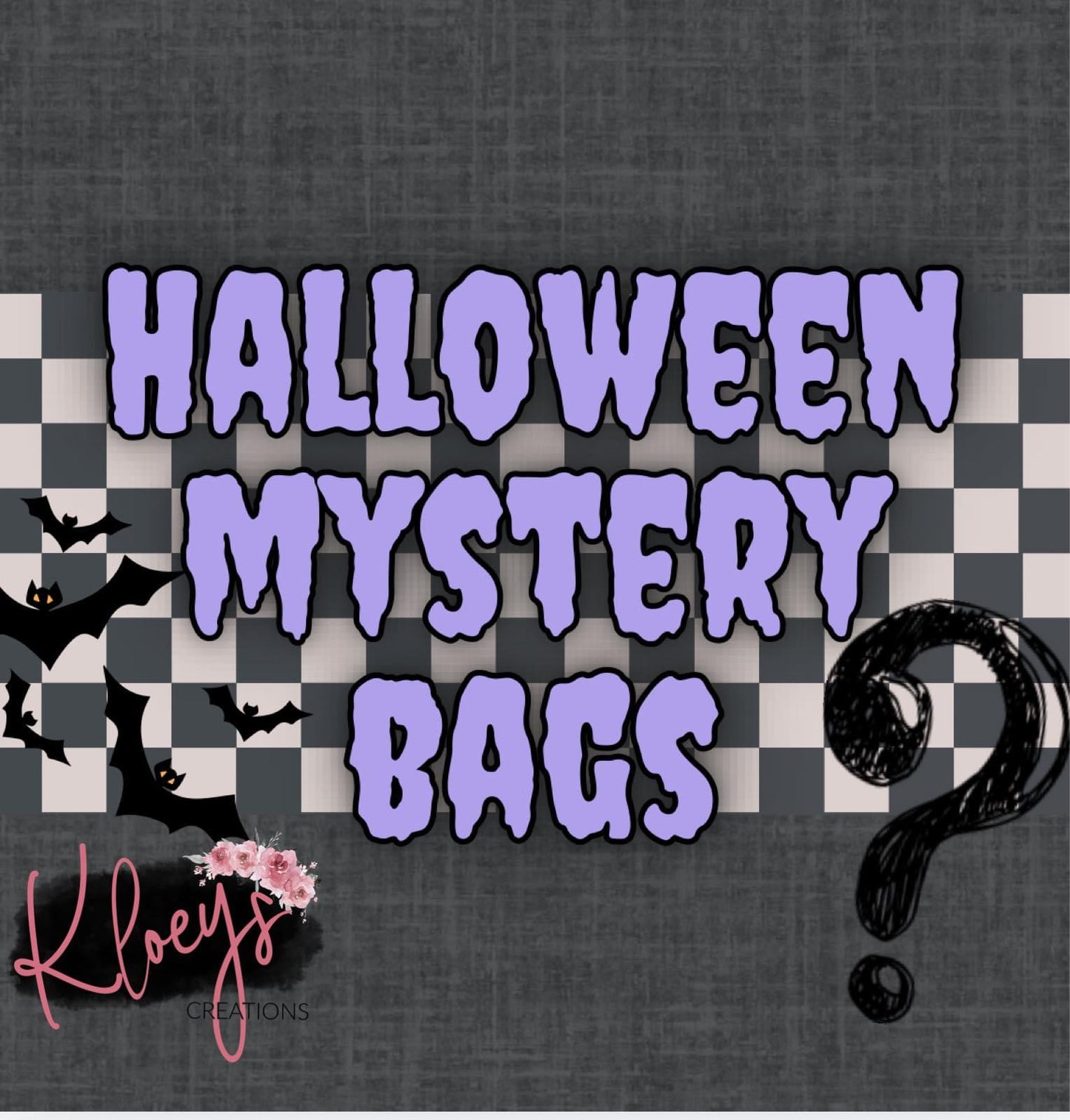 Halloween mystery bags 2024