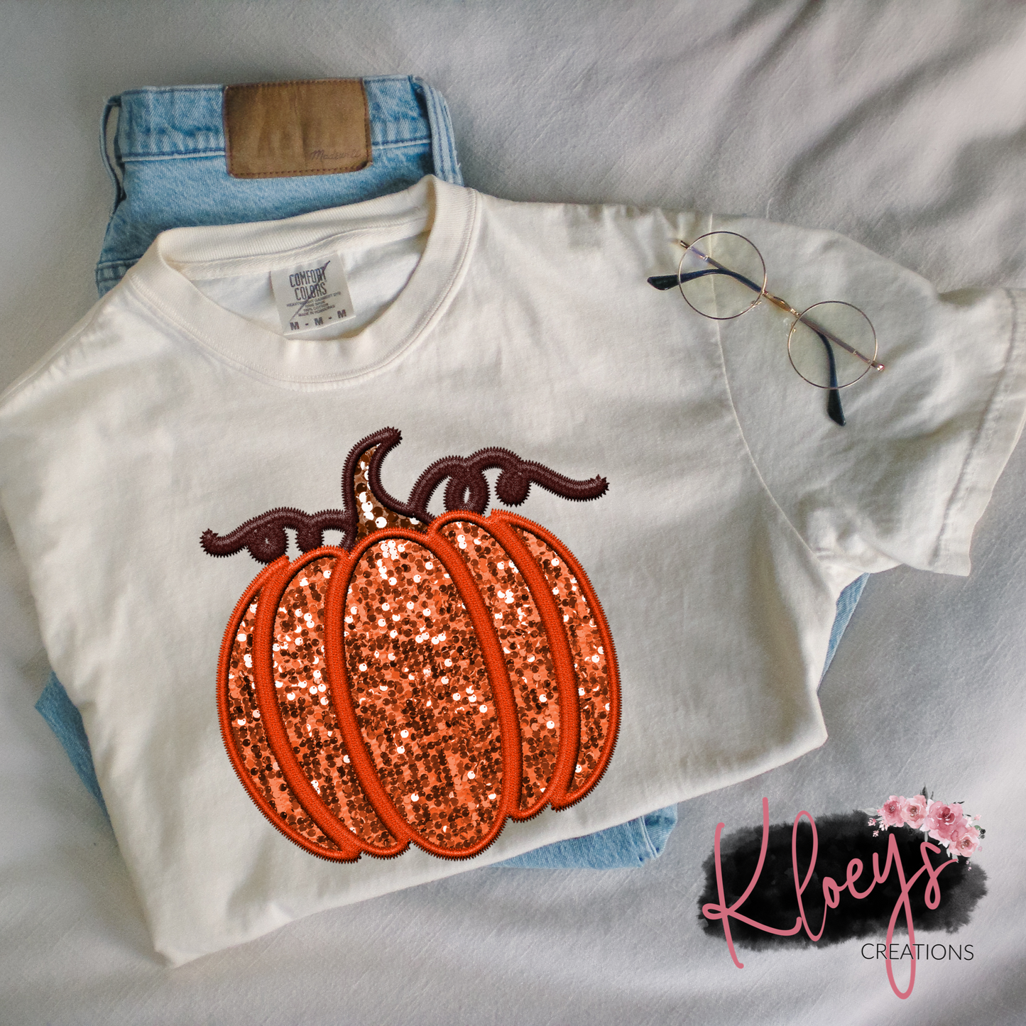 Glitter pumpkin