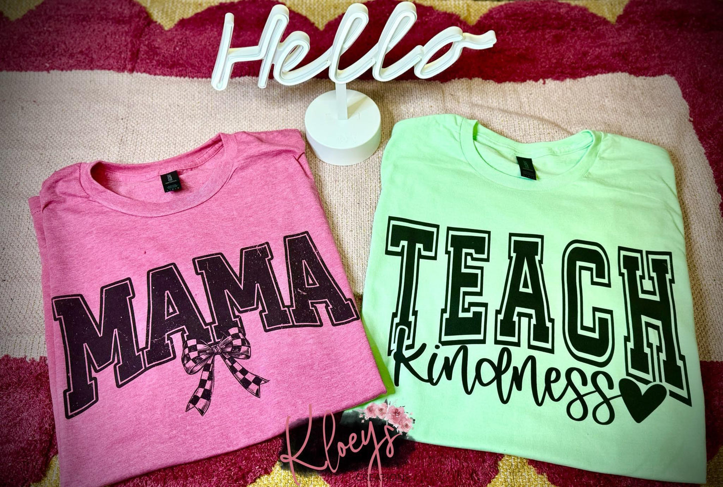 Mystery color tees
