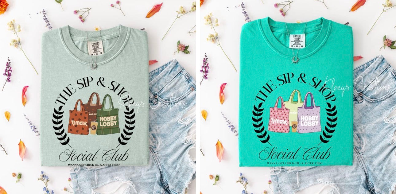 Sip& shop social club