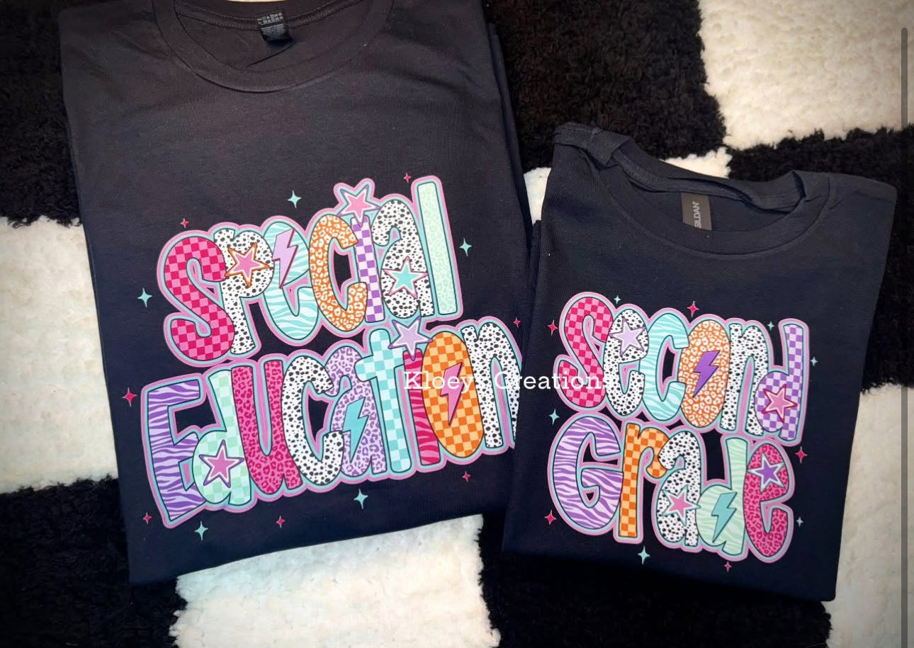 Custom name design