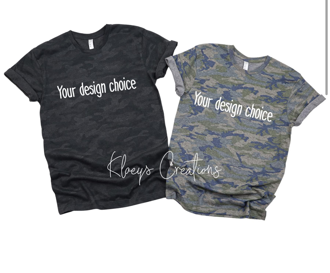 DOTD camo tees