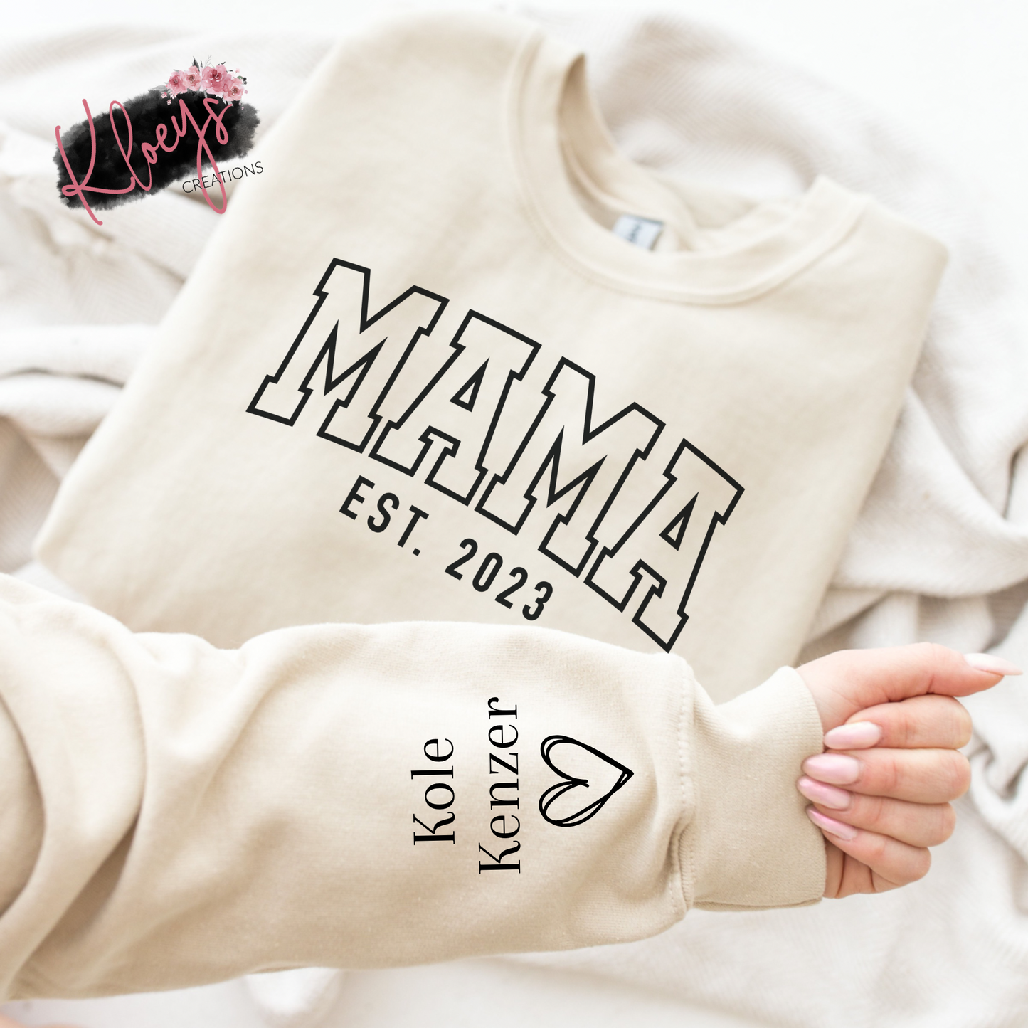 Custom name + sleeve